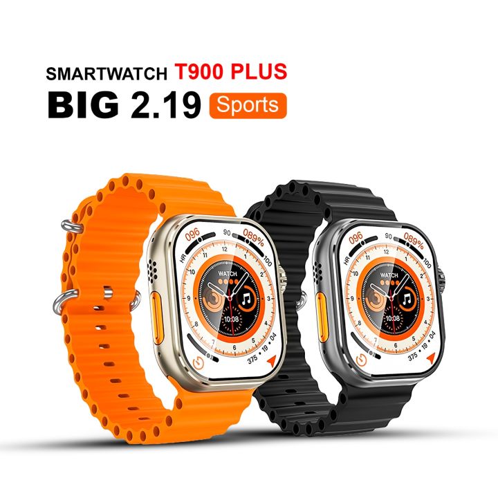 T900 Plus Smart Watch 2.19 IPS Display 49mm 2025 New Bluetooth Call BT Music Wireless Charging Smartwatch - T900PSW