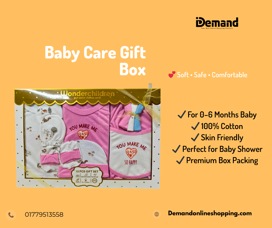 New Born Gift Set – Perfect for Your Little One