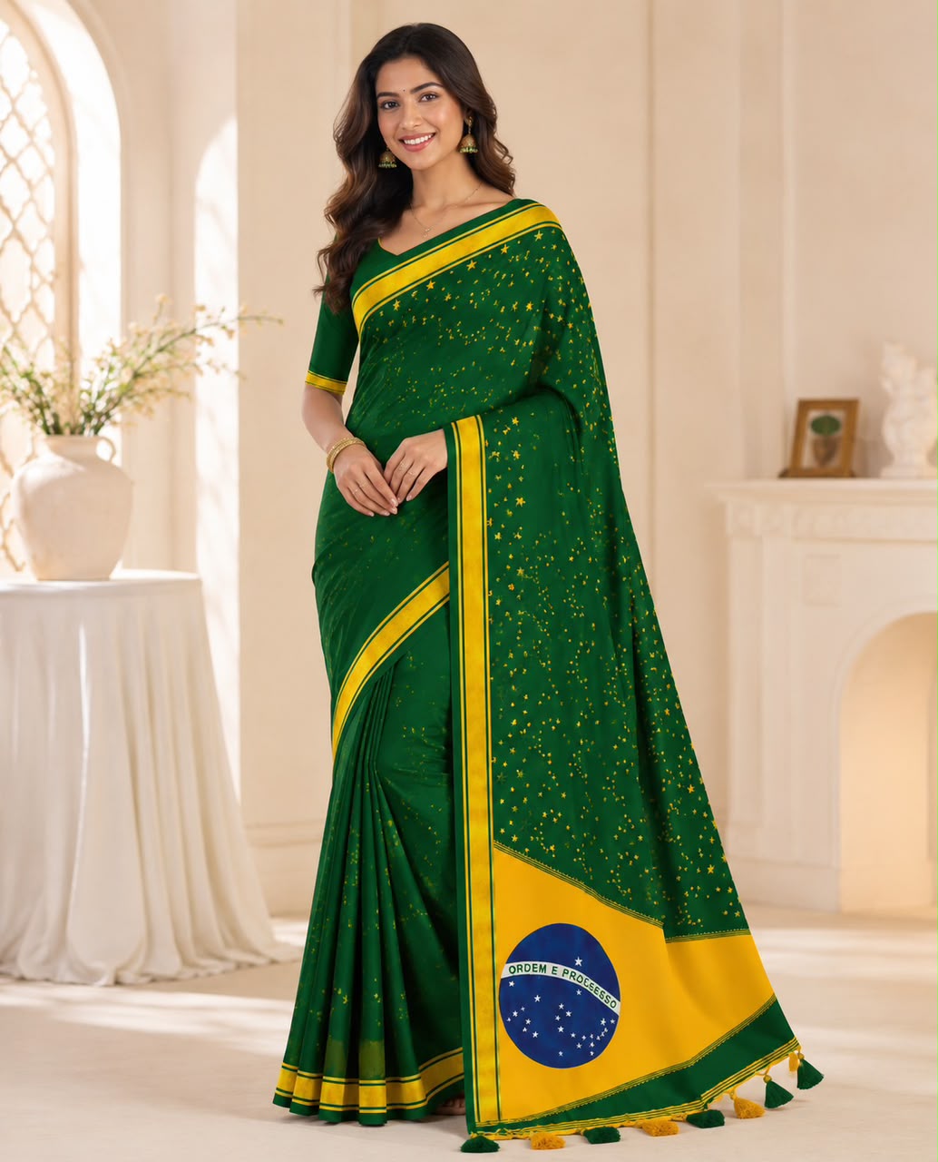 Brazil Starlight Premium Saree